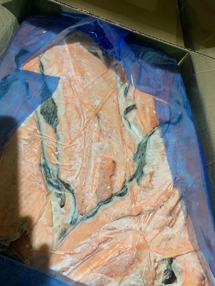 фотография продукта Хребет атлантического лосося мороженый